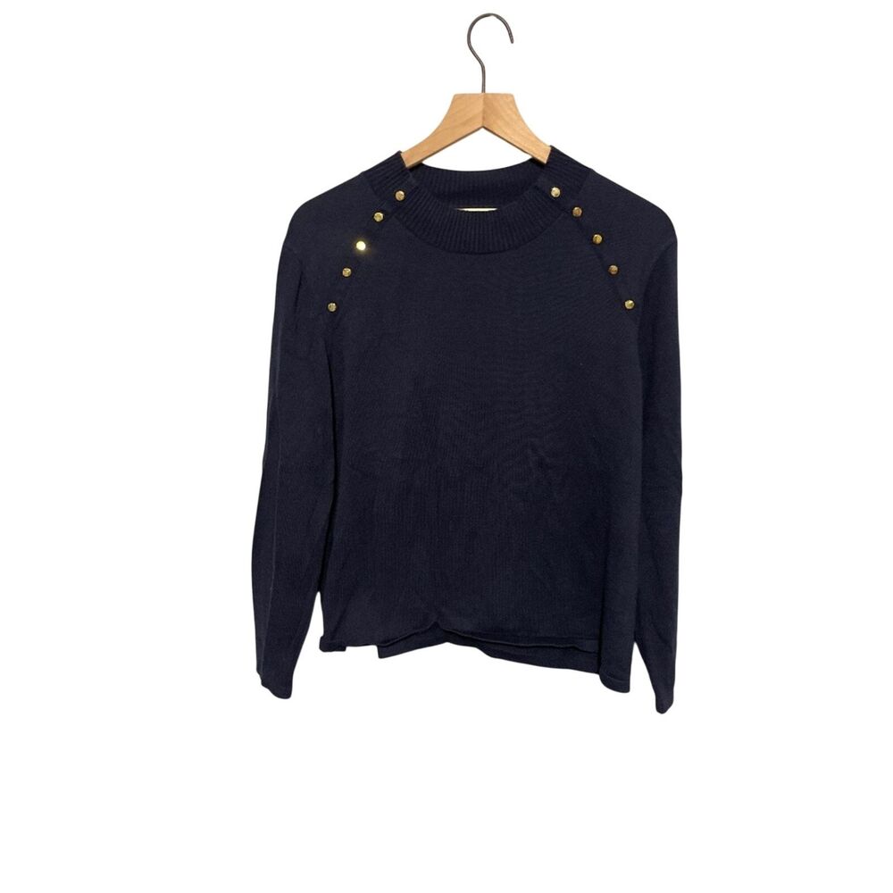 Apple seeds petite women’s extra large blue pullover sweater